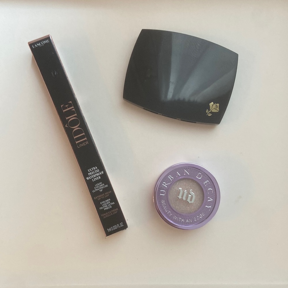 ✨Lancôme Idole liner, Lancôme blush, UD Midnight Cowboy eyeshadow BUNDLE✨